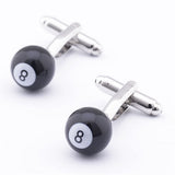 8-Ball Cufflinks - cuemax